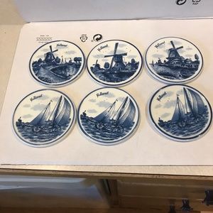 Hand made coasters from Holland